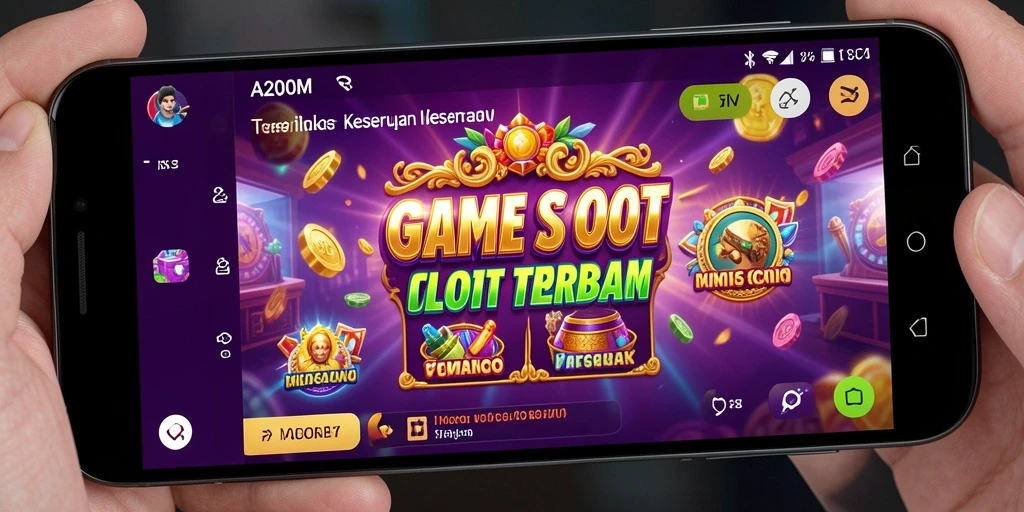 Screenshot gameplay A200M menampilkan keseruan permainan Slot.