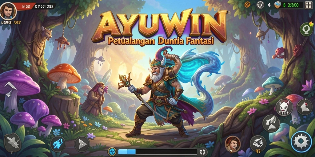 Gameplay AYUWIN menampilkan petualangan seru dan menantang.