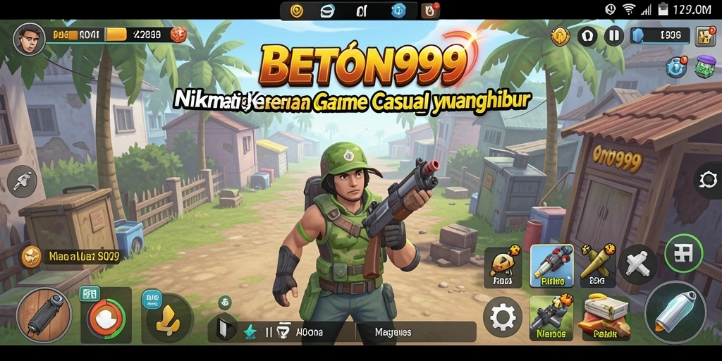Tangkapan layar utama BETON999 menampilkan gameplay yang menarik dan menyenangkan.
