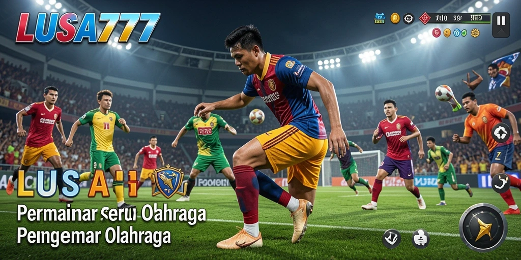 Tampilan menarik dari gameplay LUSA777 yang penuh aksi olahraga.