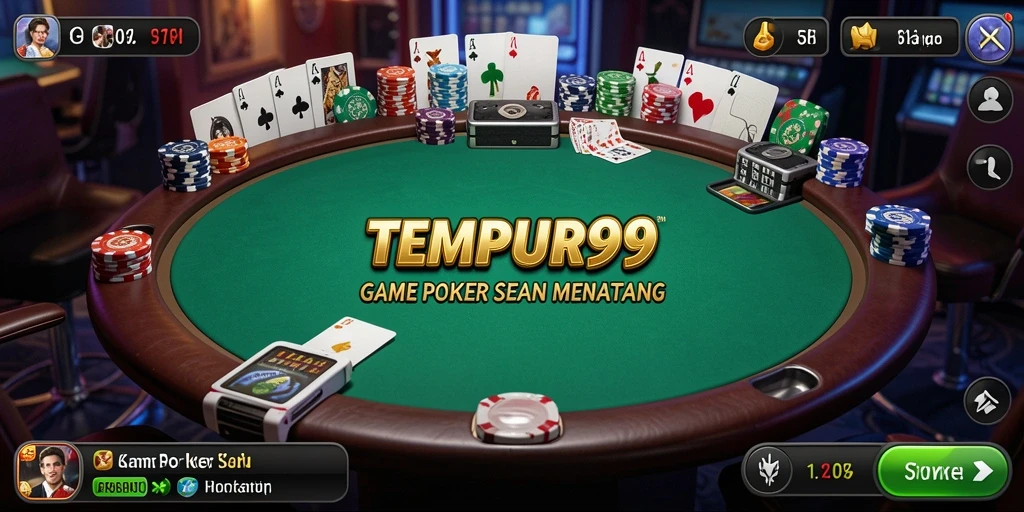 Tampilan gameplay seru dan menegangkan di TEMPUR99.