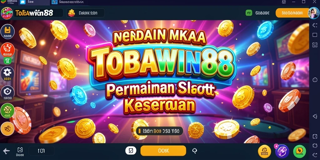 Gulungan slot TOBAWIN88 yang menantang dengan banyak hadiah.