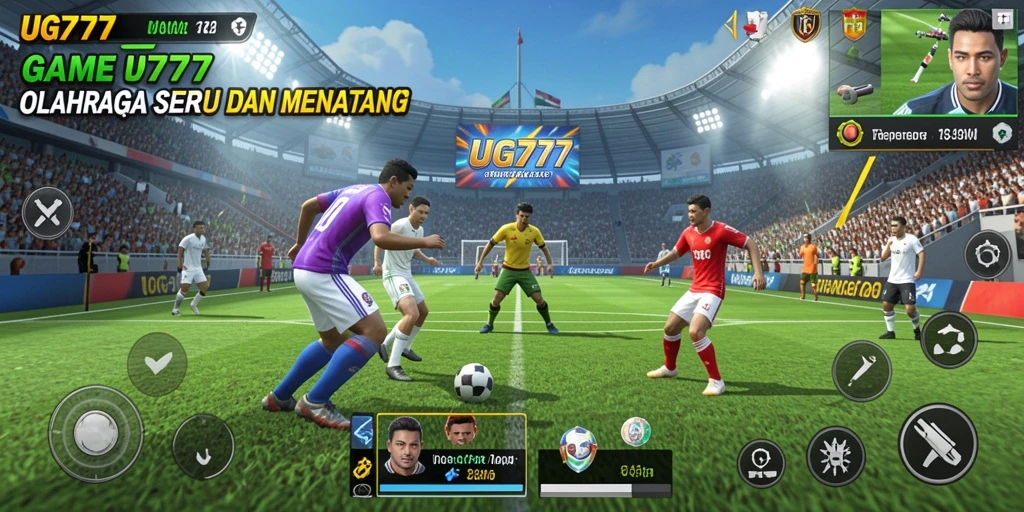 Tampilan gameplay yang menawan dan penuh aksi dari UG777.