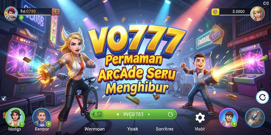 Screenshot VO777 menampilkan aksi seru dalam gameplay Arcade.